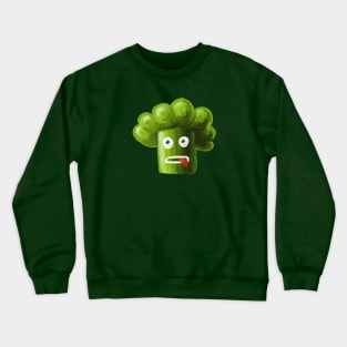 Stressed Out Broccoli Crewneck Sweatshirt